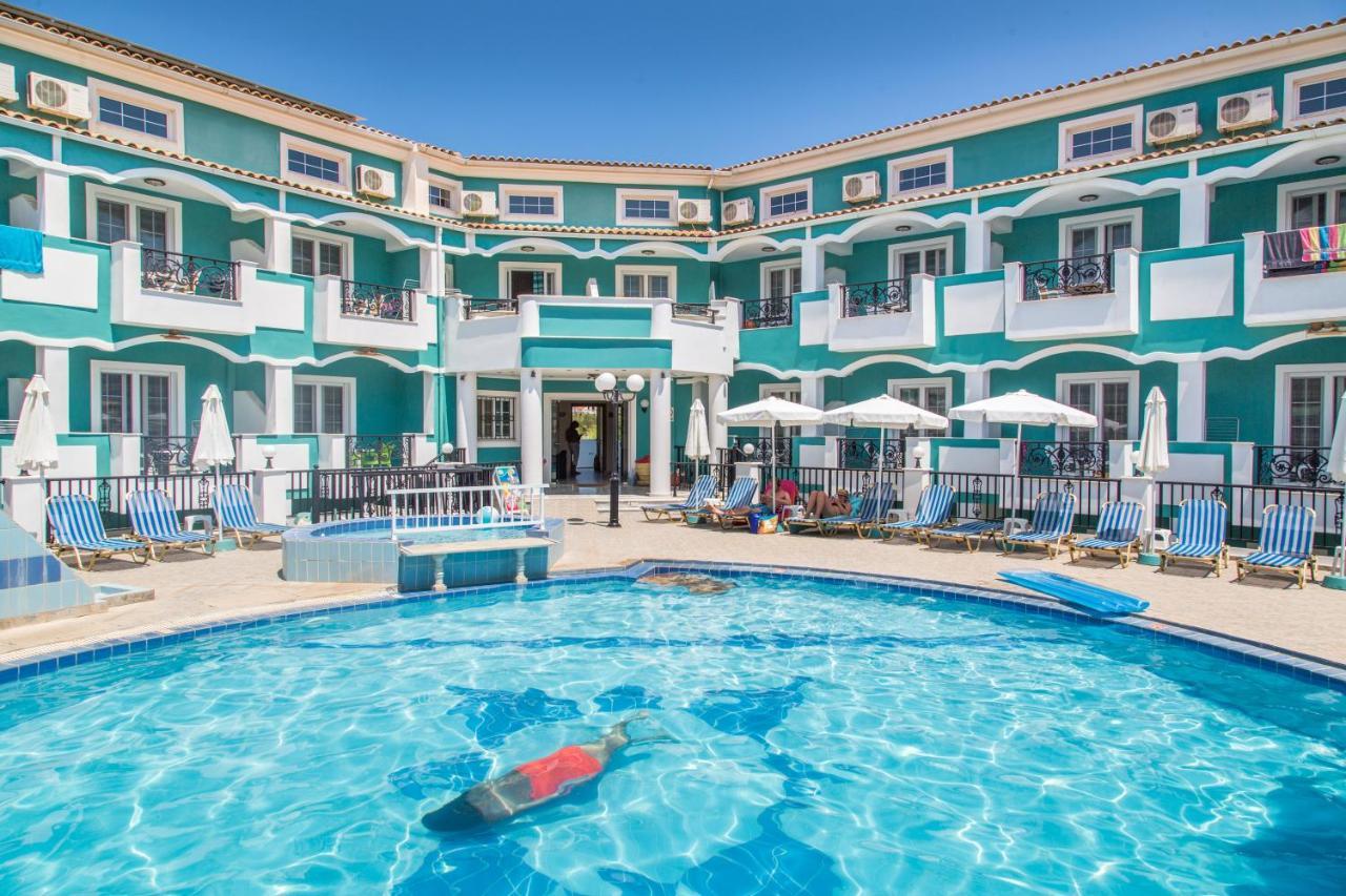 George And Dawn Hotel Lithakia  ภายนอก รูปภาพ